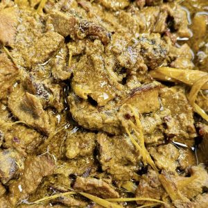 Rendang Cili api daging salai