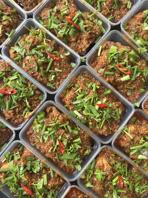 Ayam sambal Daun Kesum
