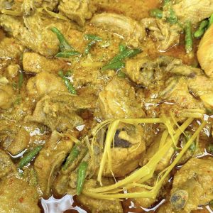 Ayam Rendang cili API kacang
